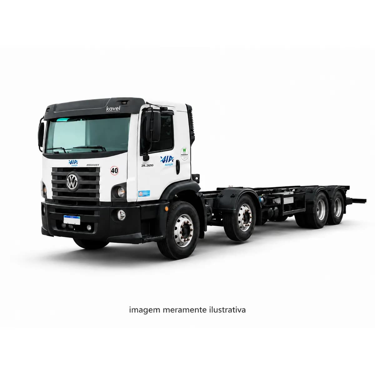 Caminhão Volkswagen modelo 30.280 CRM 8X2